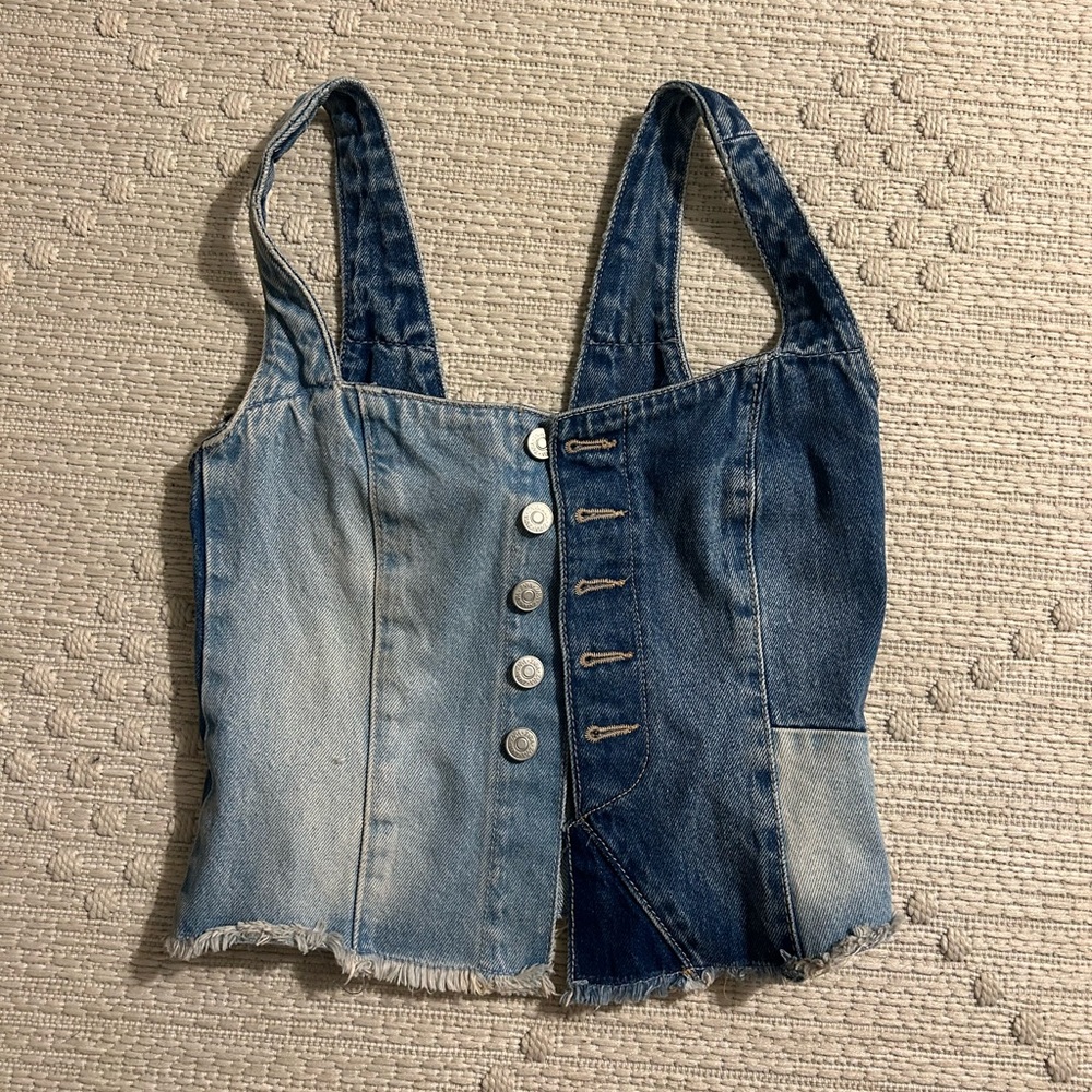 Zara Denim Vest
